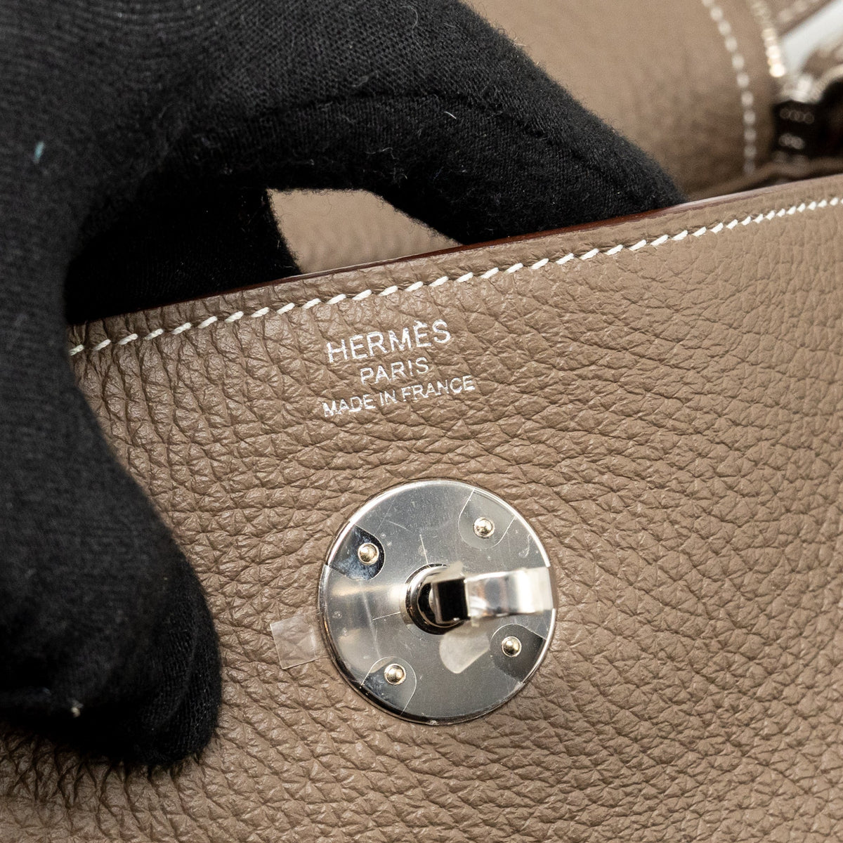 Hermes Lindy 26 Clemence Etoupe SHW