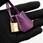Hermes Birkin 25 Special Order Chèvre Mysore Gris Perle/Anemone LGHW