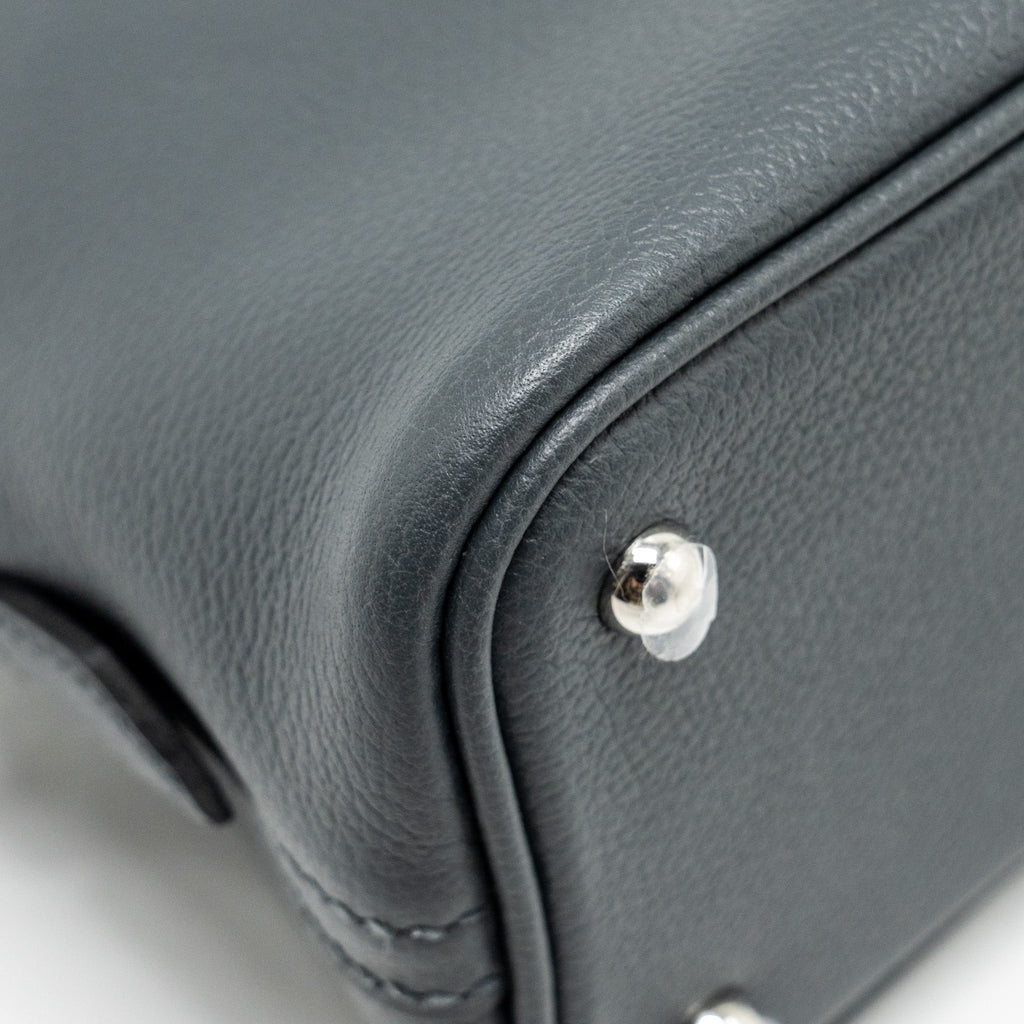 Hermes Mini Bolide evercolor gris misty SHW