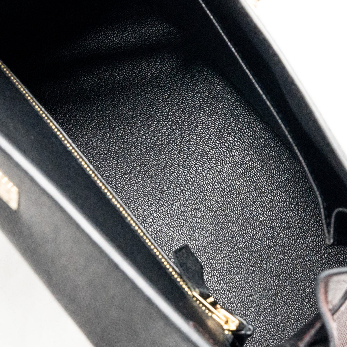 Hermes Kelly 25 Special Order Epsom Black/ Rouge H LGHW