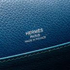 Hermes Mini Roulis Evercolor Deep Blue / Vert Bosphore SHW