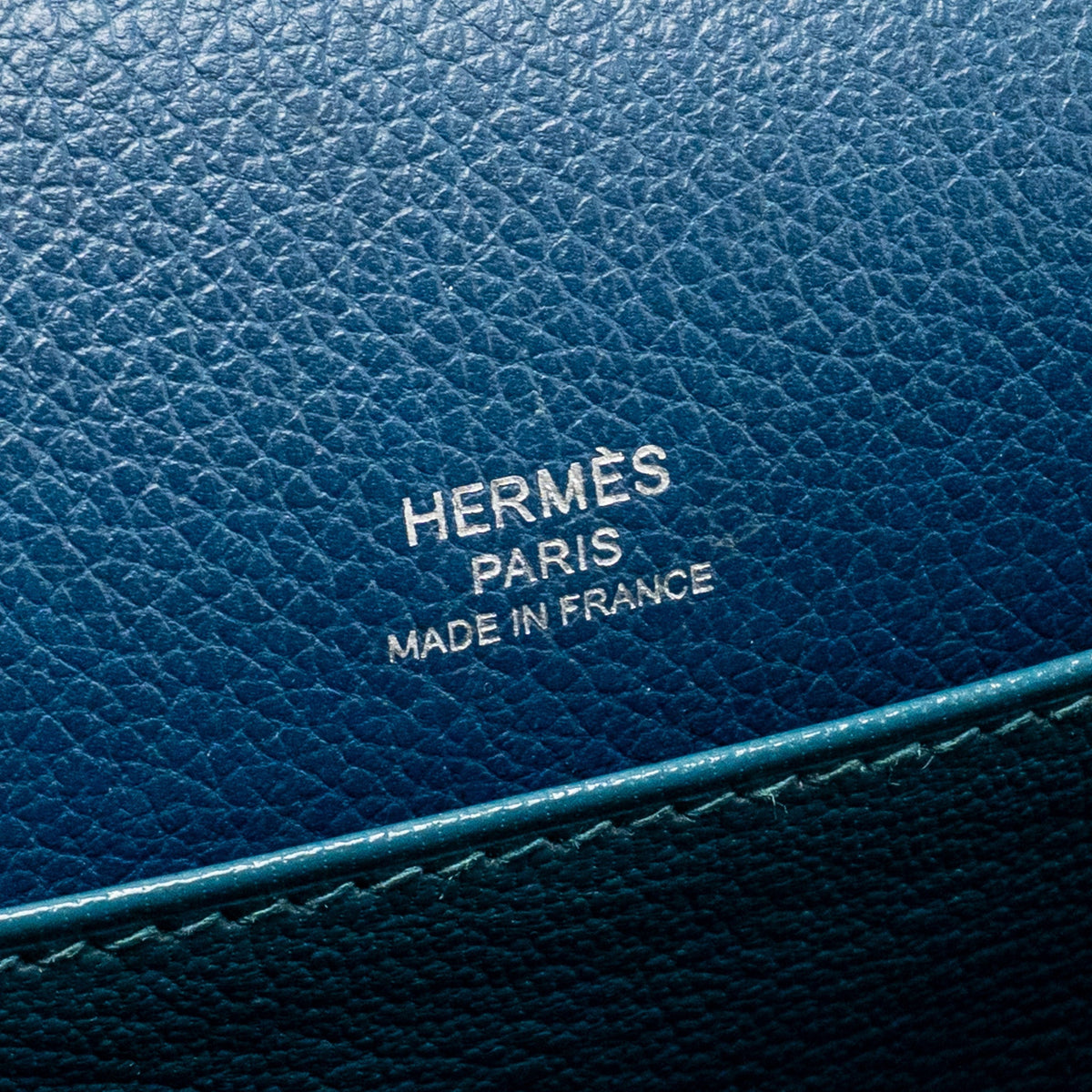Hermes Mini Roulis Evercolor Deep Blue / Vert Bosphore SHW