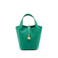 Hermes picotin 18 Lock Bag Vert Jade GHW Taurillon Maurice Leather