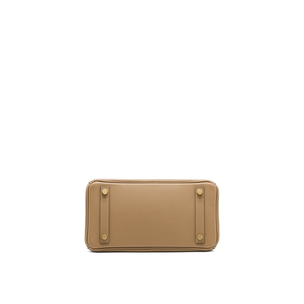 Hermes Birkin 25 Jonathan Leather Beige De Weimar GHW