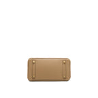 Hermes Birkin 25 Jonathan Leather Beige De Weimar GHW