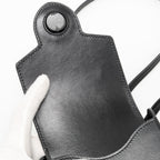 GUCCI HORSEBIT MINI CROSSBODY BAG LEATHER BLACK GHW