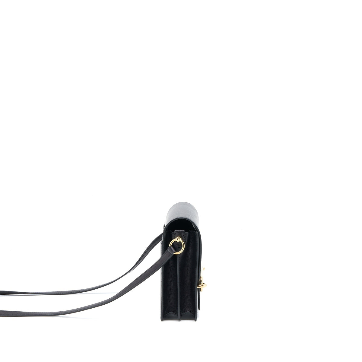 HERMES MINI ROULIS EVERGRAIN BLACK GHW