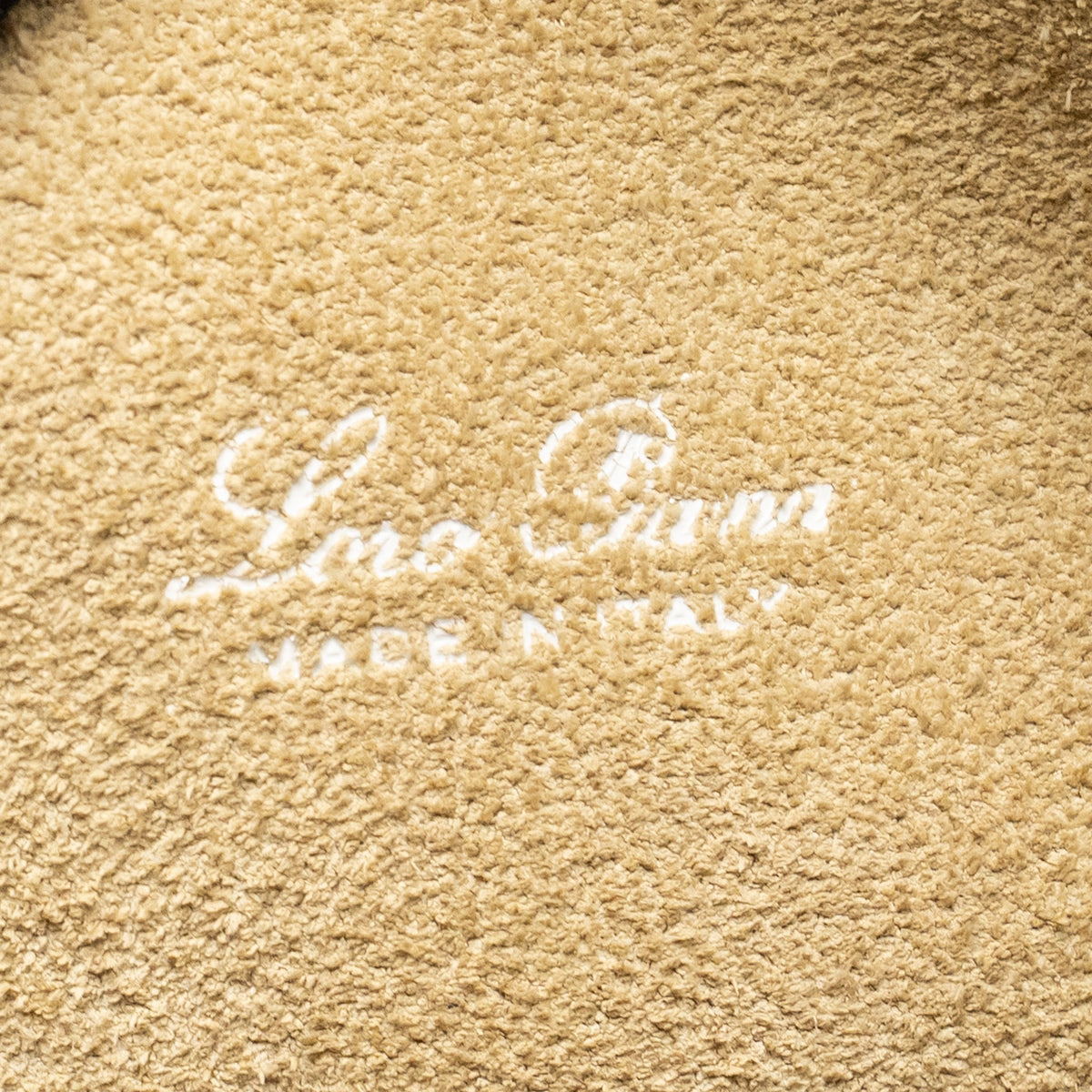 Loro Piana Micro Bale Tote Bag Grained Calfskin Beige SHW