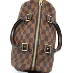 LOUIS VUITTON SPEEDY BANDOULIERE 25 DAMIER EBENE CANVAS GHW