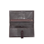 Hermes Alligator Bearn wallet Dark Red SHW