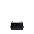 CHANEL MINI RECTANGULAR LAMBSKIN BLACK SHW(MICROCHIP)