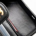 CHANEL 26P PREPPY COCO MINI VANITY SHOULDER BAG CAVIAR BLACK GHW (MICROCHIP)