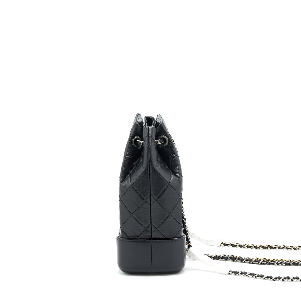 CHANEL SMALL GABRIELLE BACKPACK CALFSKIN MULTICOLOUR HARDWARE (MICROCHIP)