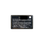 CHANEL CLASSIC FLAP CARD HOLDER CAVIAR BLACK GHW
