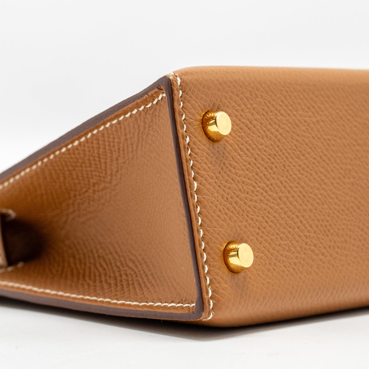 Hermes Mini Kelly II Epsom Gold GHW