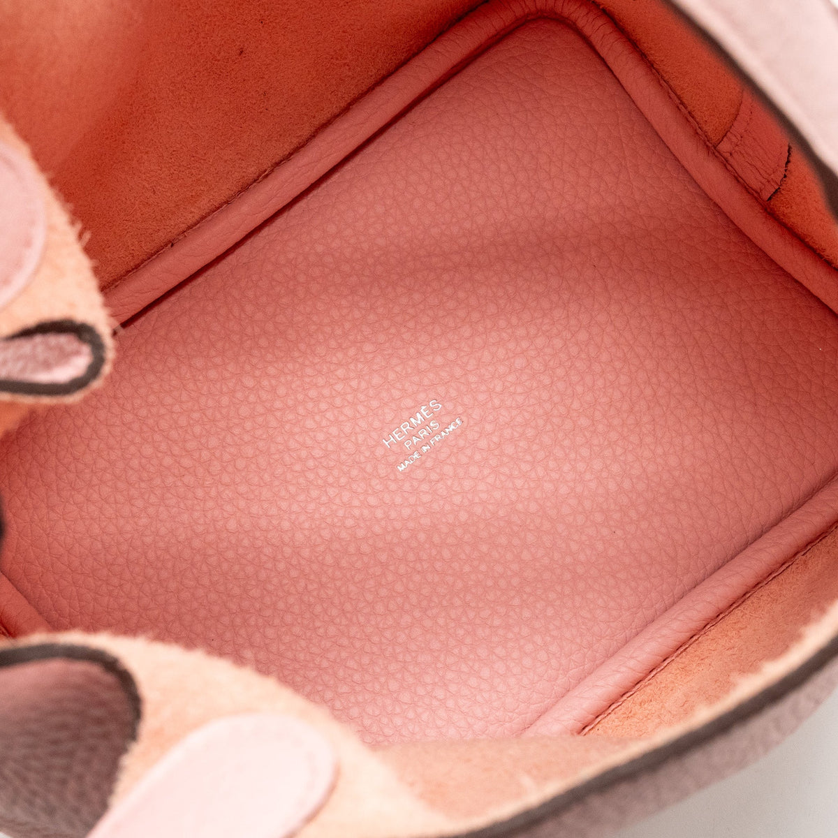 Hermes Picotin 18 Lock Bag Clemence 3Q Rose Sakura SHW