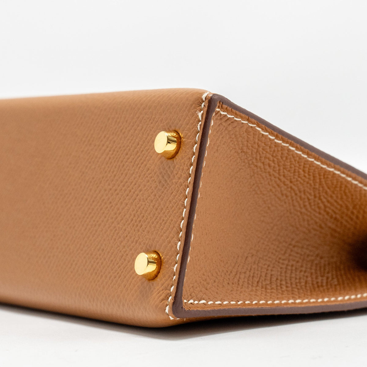Hermes Mini Kelly II Epsom Gold GHW