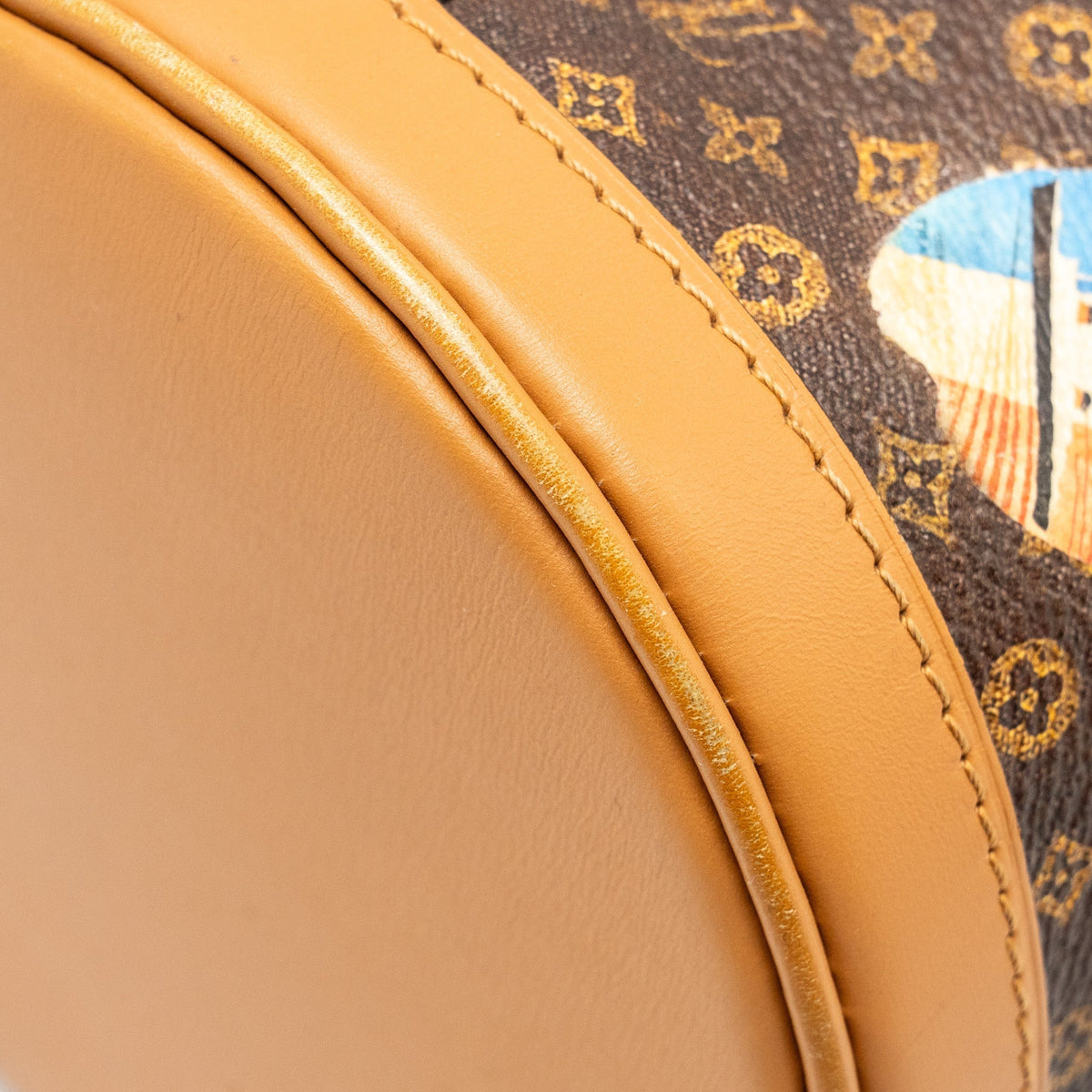 LOUIS VUITTON DUFFLE BAG LIMITED EDITION MONOGRAM CANVAS MULTICOLOUR SHW
