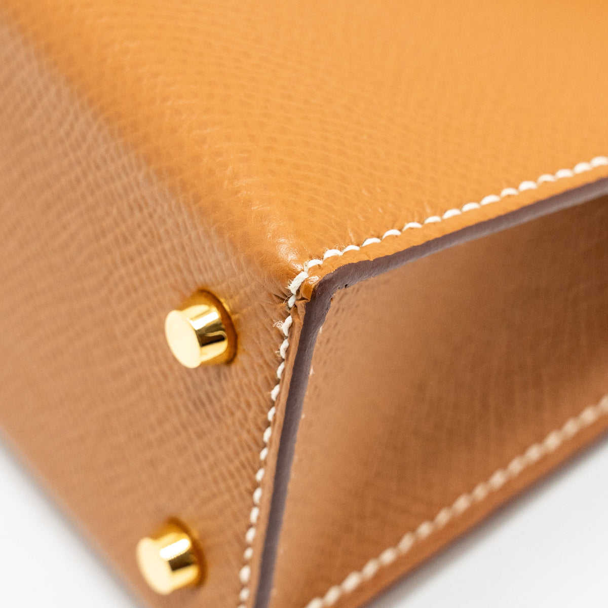 Hermes Mini Kelly II Epsom Gold GHW