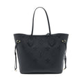 LOUIS VUITTON NEVERFULL MM MONOGRAM EMPREINTE BLACK GHW