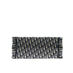 DIOR SMALL BOOKTOTE BAG BLUE OBLIQUE EMBROIDERY