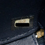 Chanel 19A Egypt Oval Camera Case Tweed Multicolour GHW