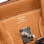 Hermes Birkin 25 togo Gold SHW