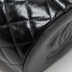 CHANEL PICNIC VANITY LAMBSKIN BLACK GHW (MICROCHIP)