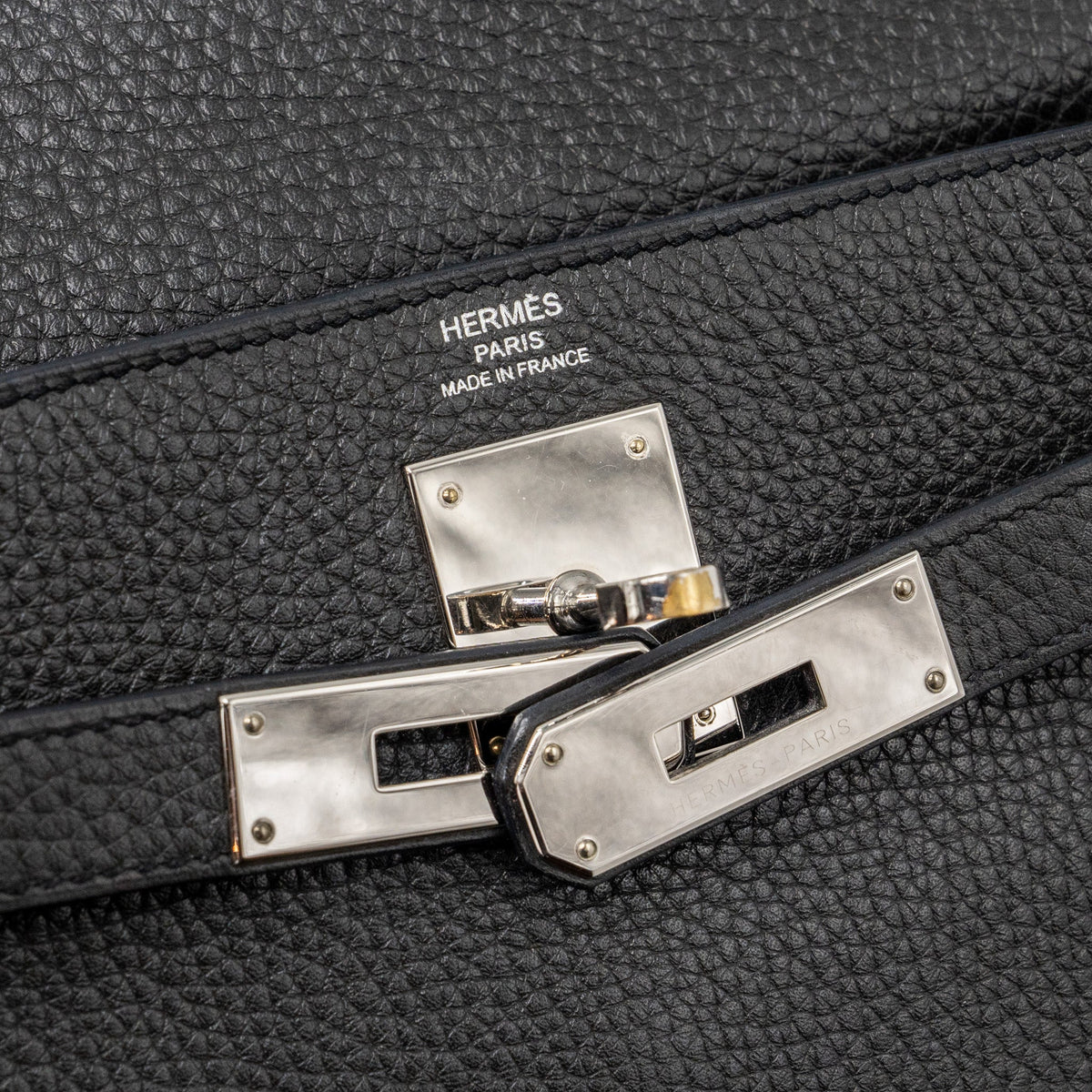 Hermes kelly 28 clemence plomb SHW