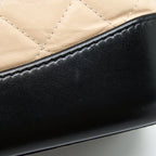 CHANEL SMALL GABRIELLE BACKPACK BEIGE/BLACK MULTI COLOUR HARDWARE