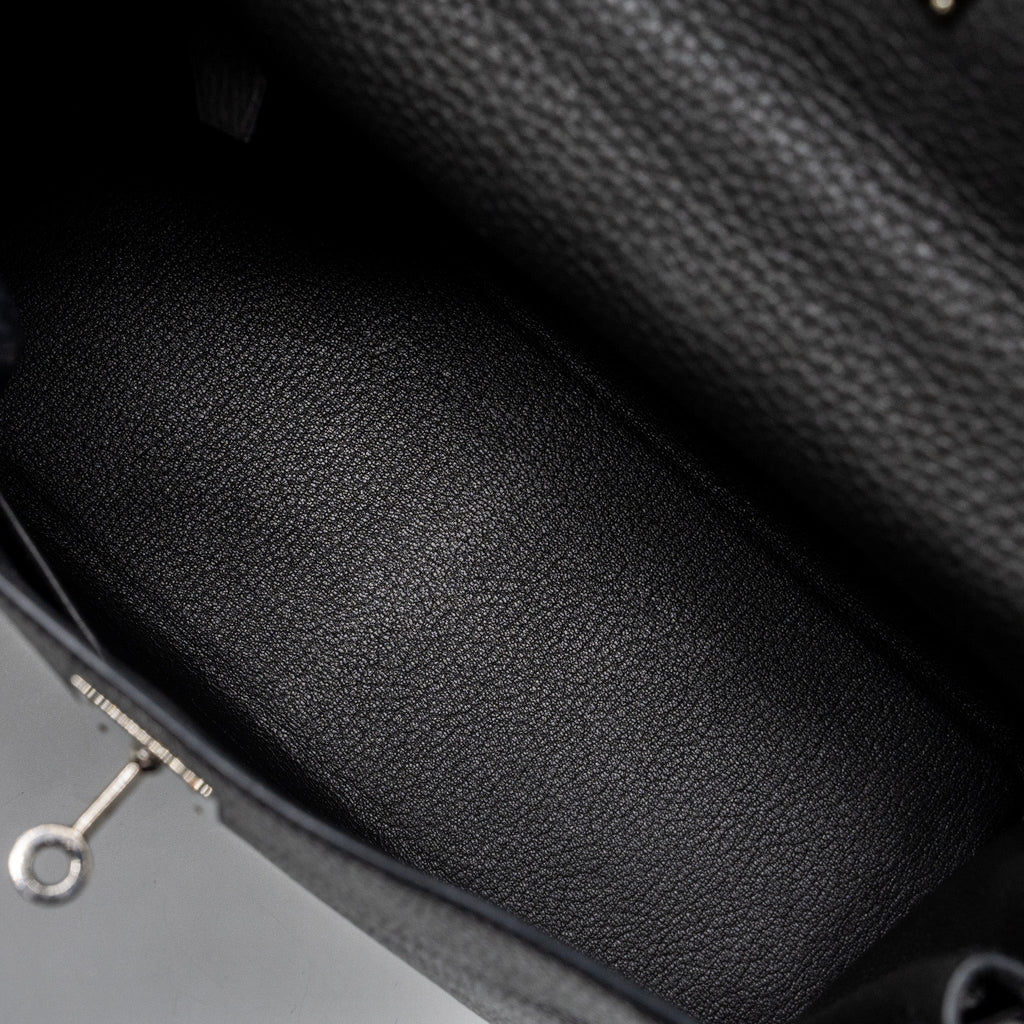 Hermes kelly 28 clemence plomb SHW