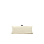BVLGARI SERPENTI DIAMOND BLAST SHOULDER BAG IN WHITE SHW