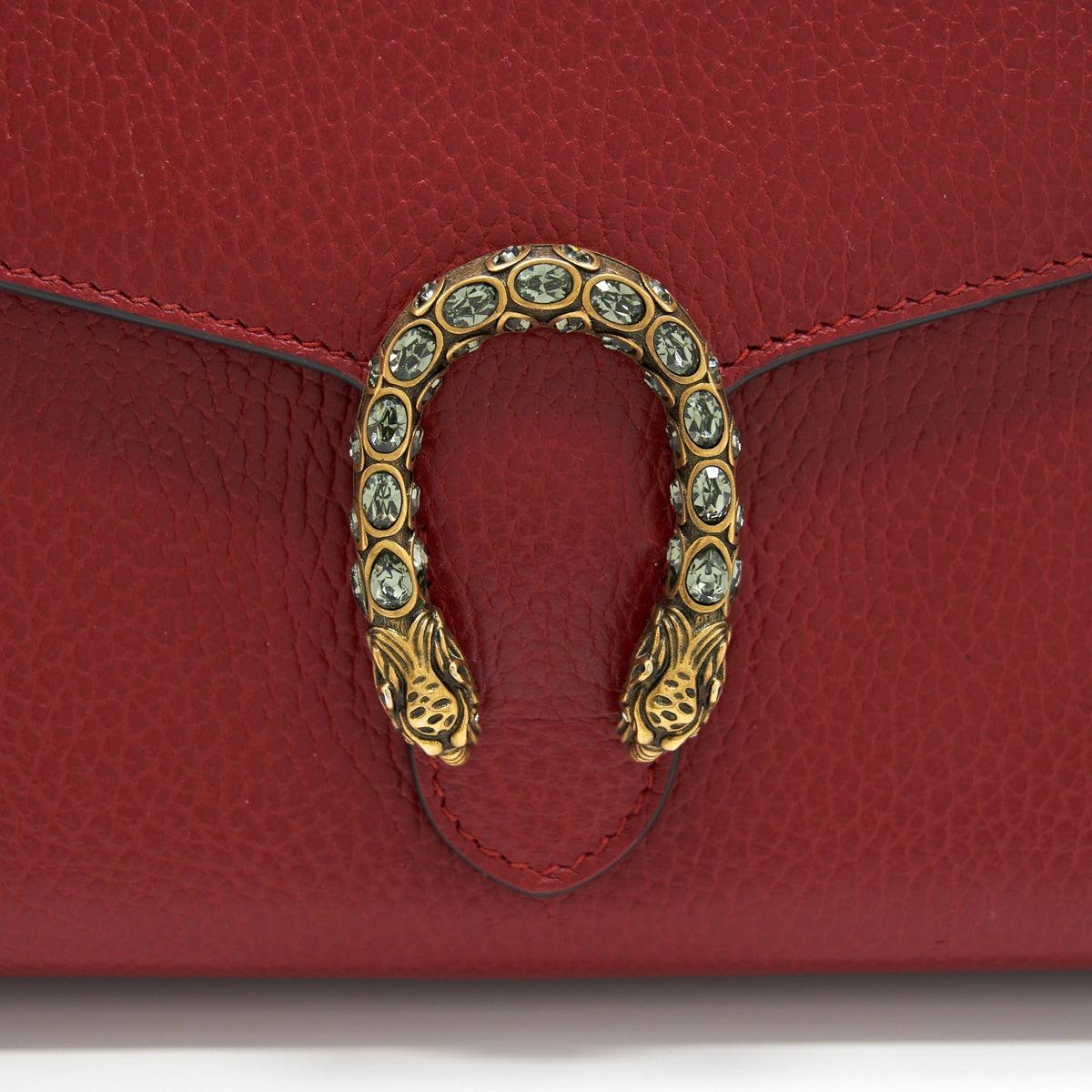 GUCCI DIONYSUS CHAIN WALLET RED