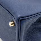 Hermes Kelly 25 Togo Bleu Saphir GHW