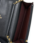 CHANEL CLASSIC WALLET ON CHAIN CAVIAR BLACK GHW