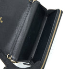CHANEL 3 IN 1 WALLET ON CHAIN CAVIAR BLACK LGHW
