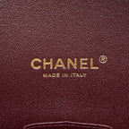 CHANEL MAXI CLASSIC DOUBLE FLAP BLACK CAVIAR GHW