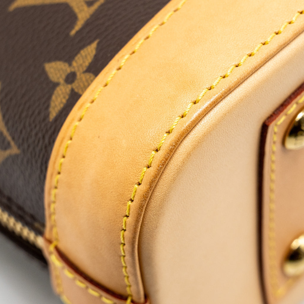 LOUIS VUITTON ALMA BB MONOGRAM CANVAS GHW