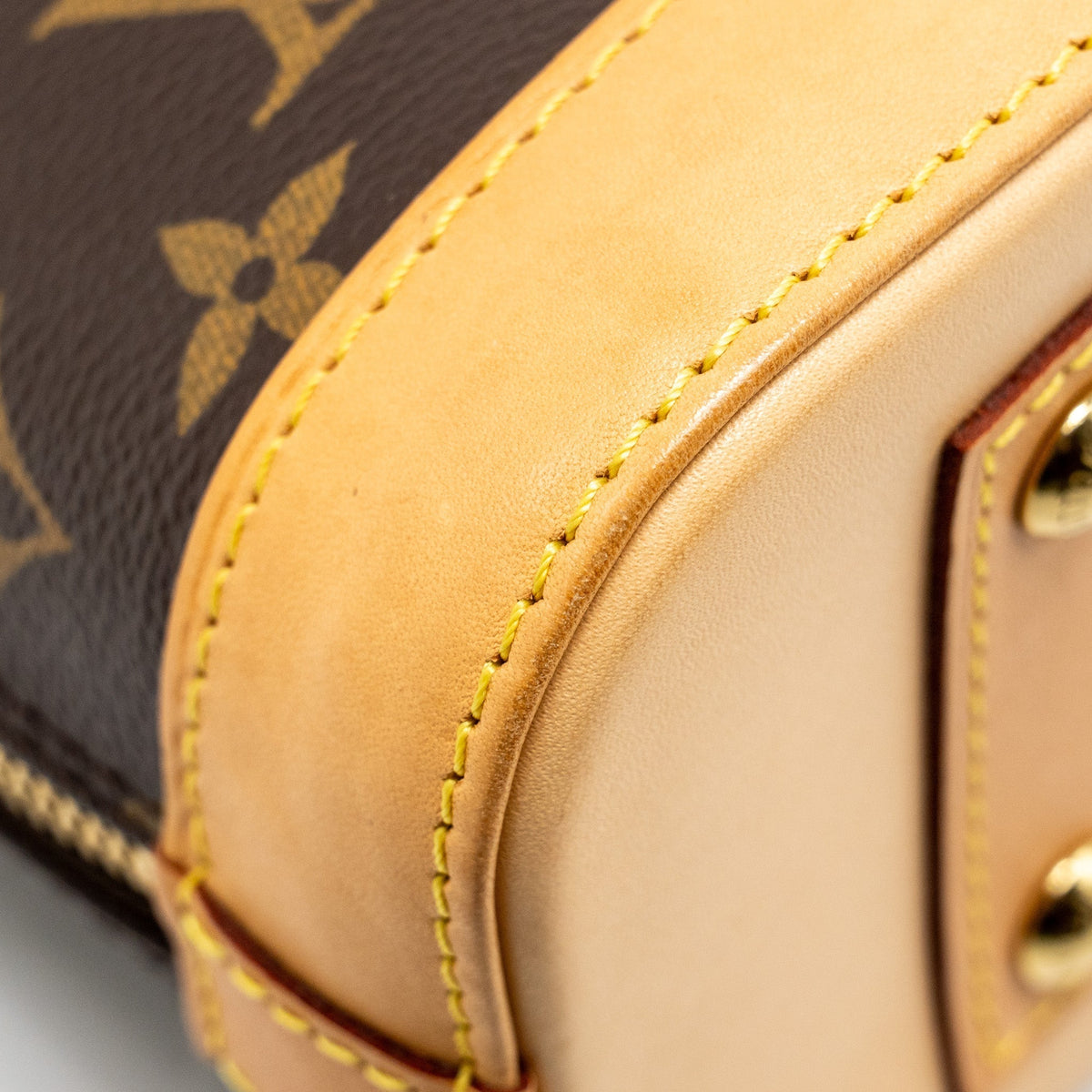 LOUIS VUITTON ALMA BB MONOGRAM CANVAS GHW