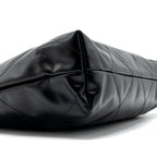 CHANEL 24C 22 BAG CALFSKIN BLACK GHW (MICROCHIP)
