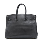 Hermes birkin 35 Clemence black GHW