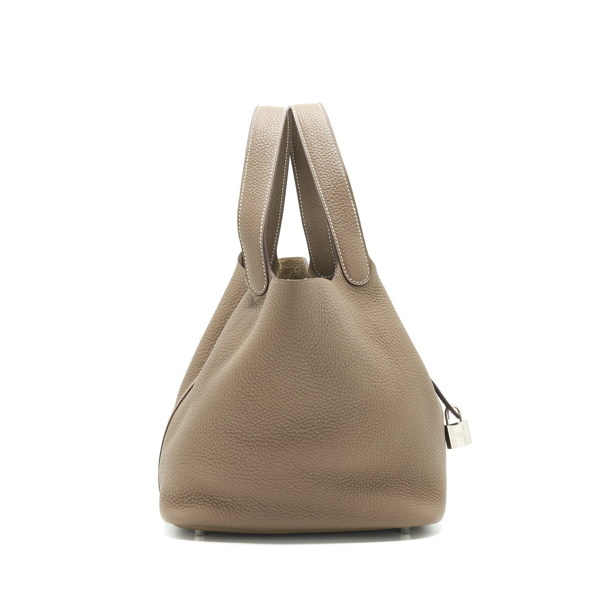 Hermes Picotin 22 Lock Bag Etoupe SHW
