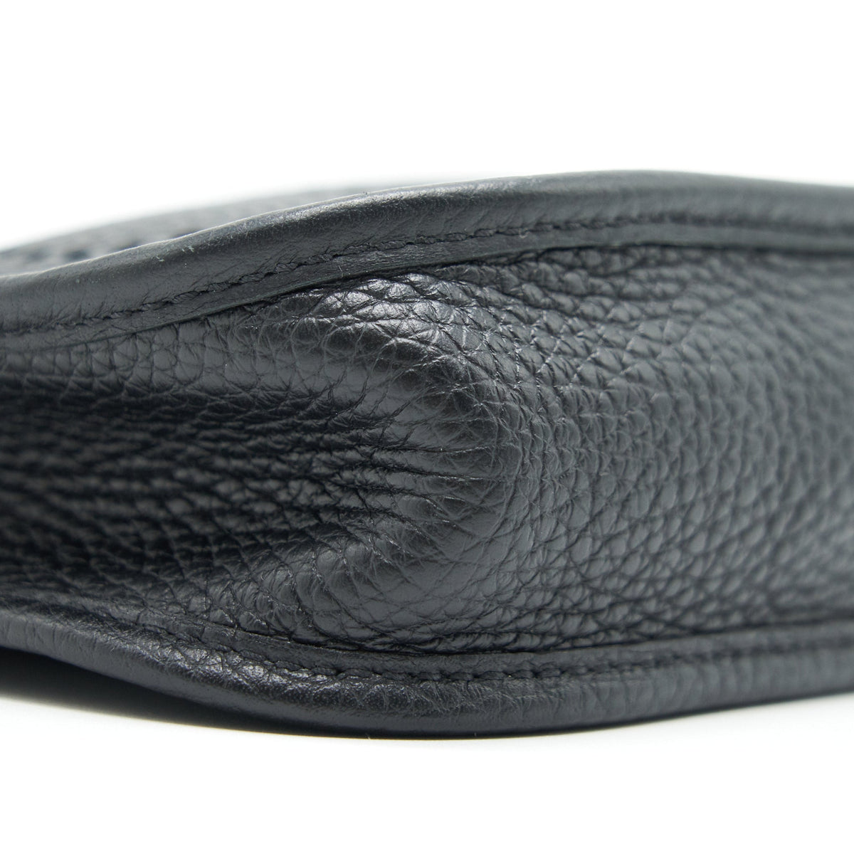 Hermes mini Evelyne black SHW