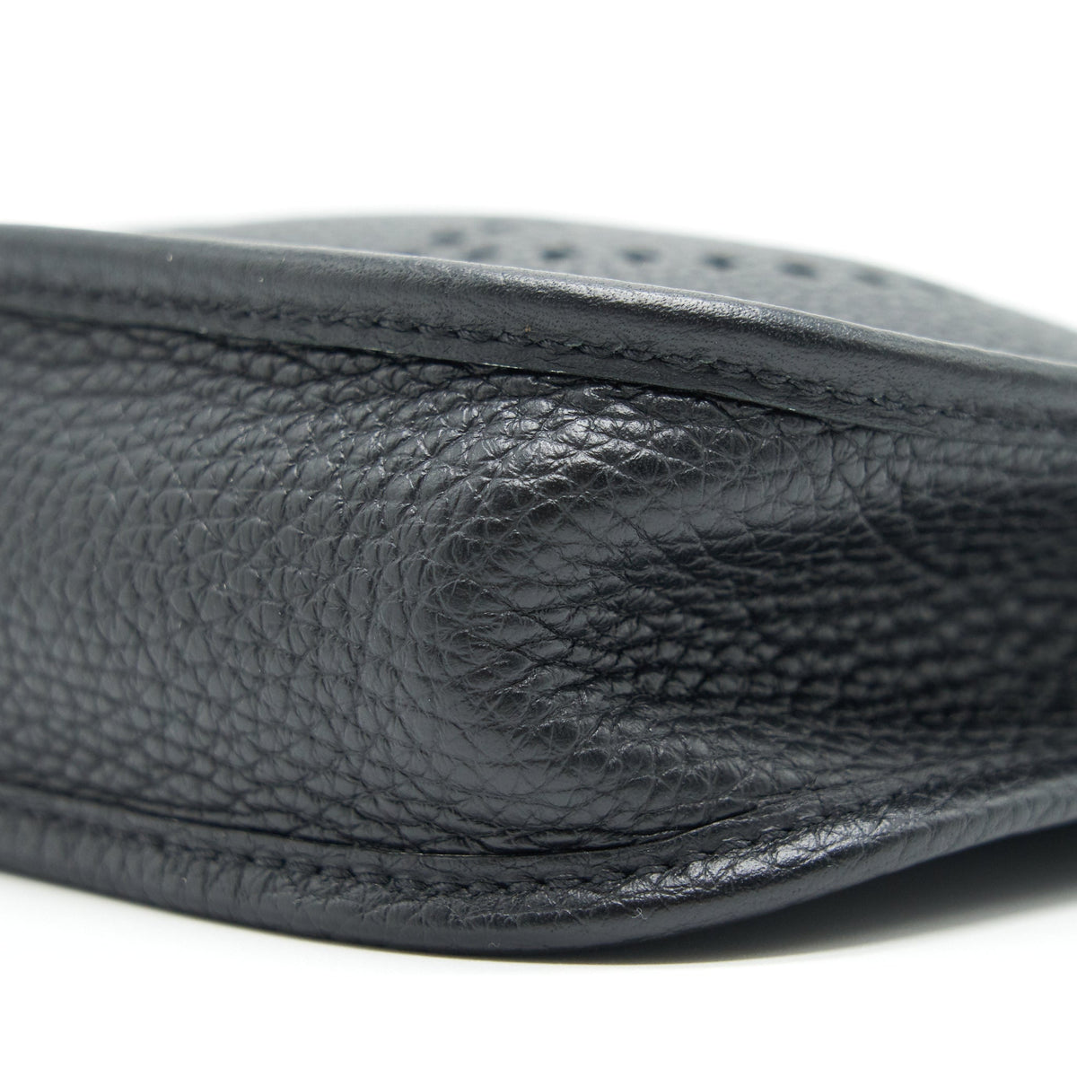 Hermes mini Evelyne black SHW