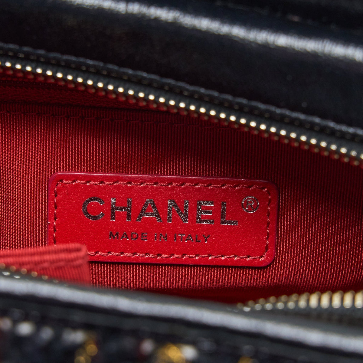CHANEL SMALL GABRIELLE HOBO BAG TWEED/LEATHER BLACK MULTICOLOUR HARDWARE