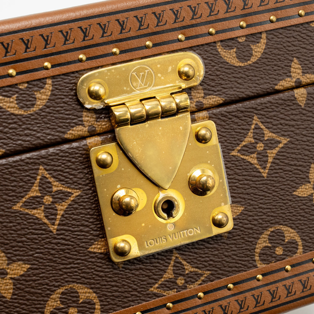 LOUIS VUITTON COFFRET TRESOR 24 MONOGRAM CANVAS GHW