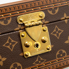 LOUIS VUITTON COFFRET TRESOR 24 MONOGRAM CANVAS GHW
