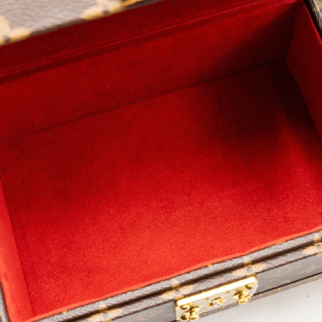 LOUIS VUITTON COFFRET TRESOR 24 MONOGRAM CANVAS GHW