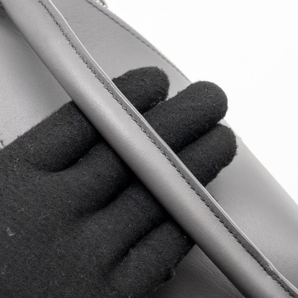 Loewe Small Puzzle Bag Calfskin Grey SHW