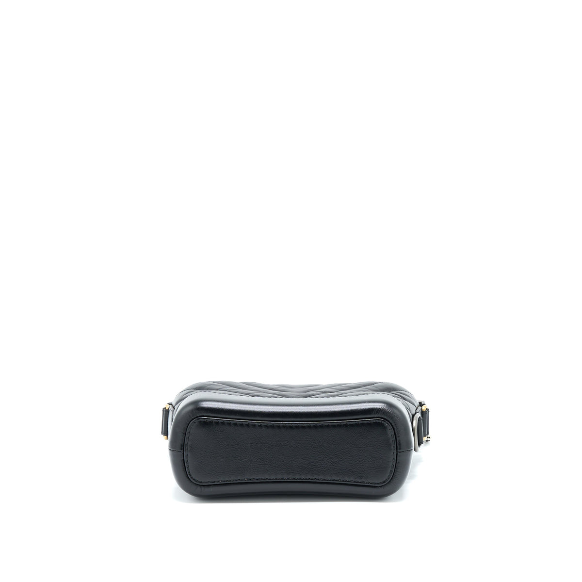 CHANEL CHEVRON SMALL GABRIELLE HOBO BAG BLACK MULTICOLOUR HARDWARE